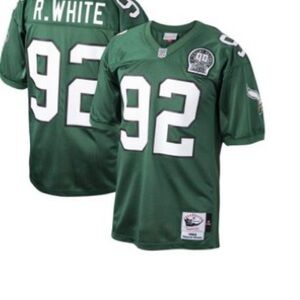Mitchell & Ness Green Philadelphia Reggie White NFL Jersey